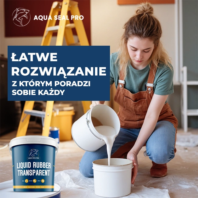 Wodoodporna płynna guma przeciw przeciekom i wilgoci – Aqua Seal Pro (300g)